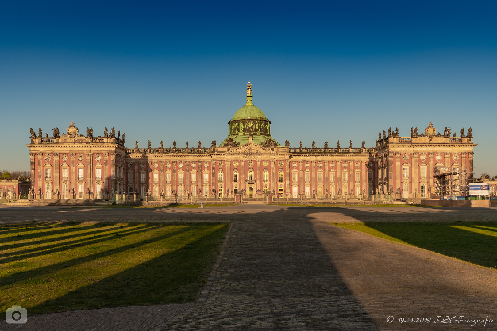 Das neue Palais im Park Sanssouci