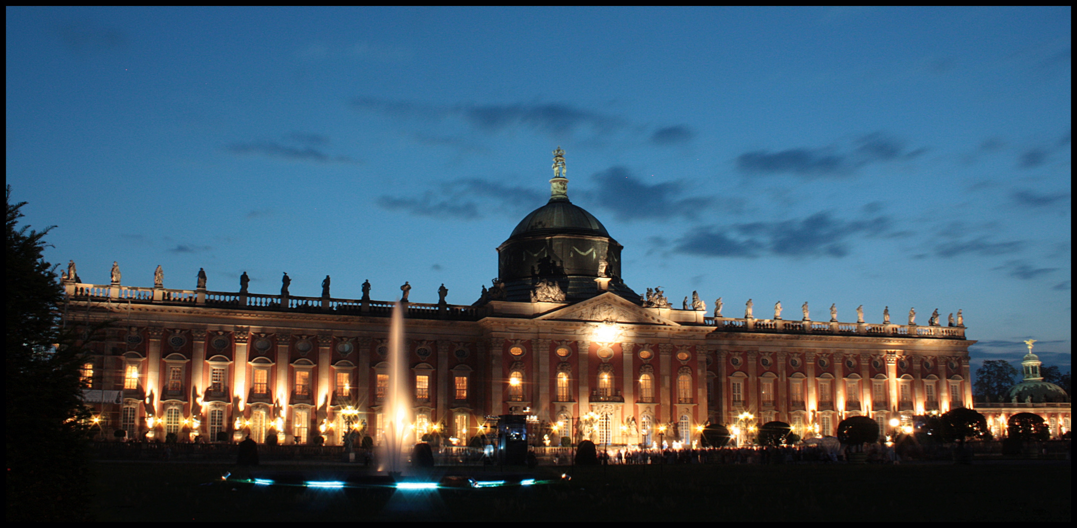 Das neue Palais - zum Zweiten