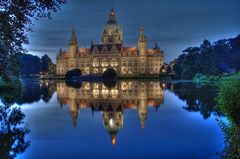 Das neue Rathaus aus Hannover