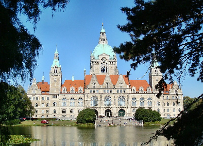 Das Neue Rathaus in Hannover