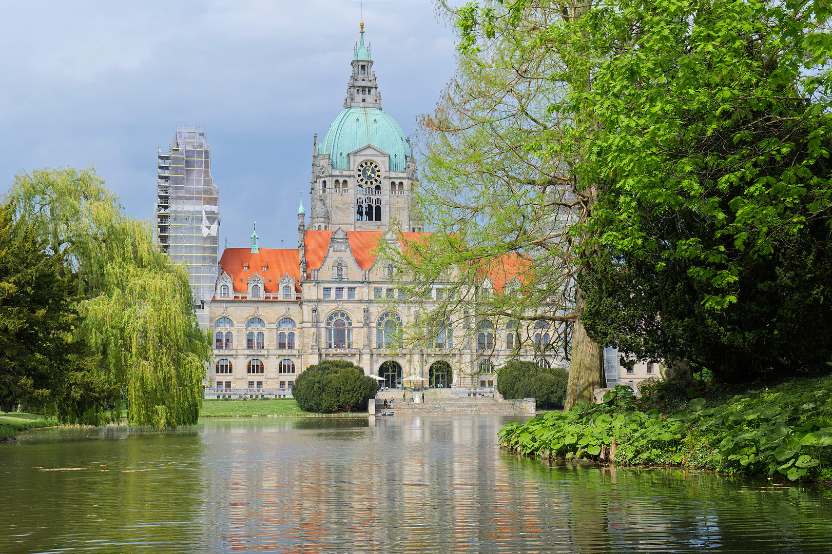 Das neue Rathaus in Hannover 