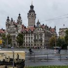 das neue Rathaus in Leipzig