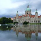 Das Neue Rathaus und der Maschteich