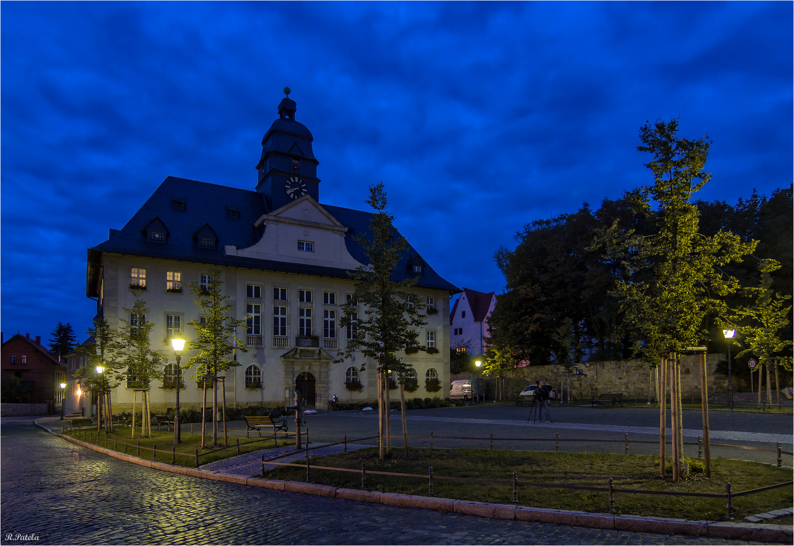 Das neue Rathaus von Ballenstedt