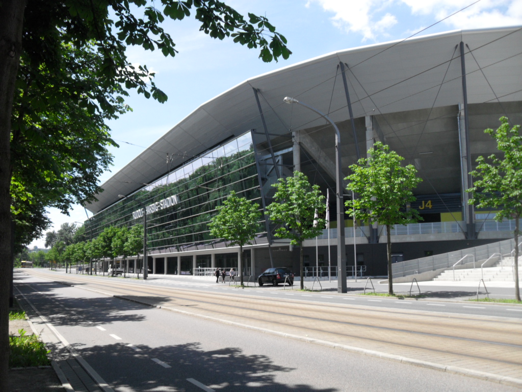 Das neue Rudolf Harbig Stadion