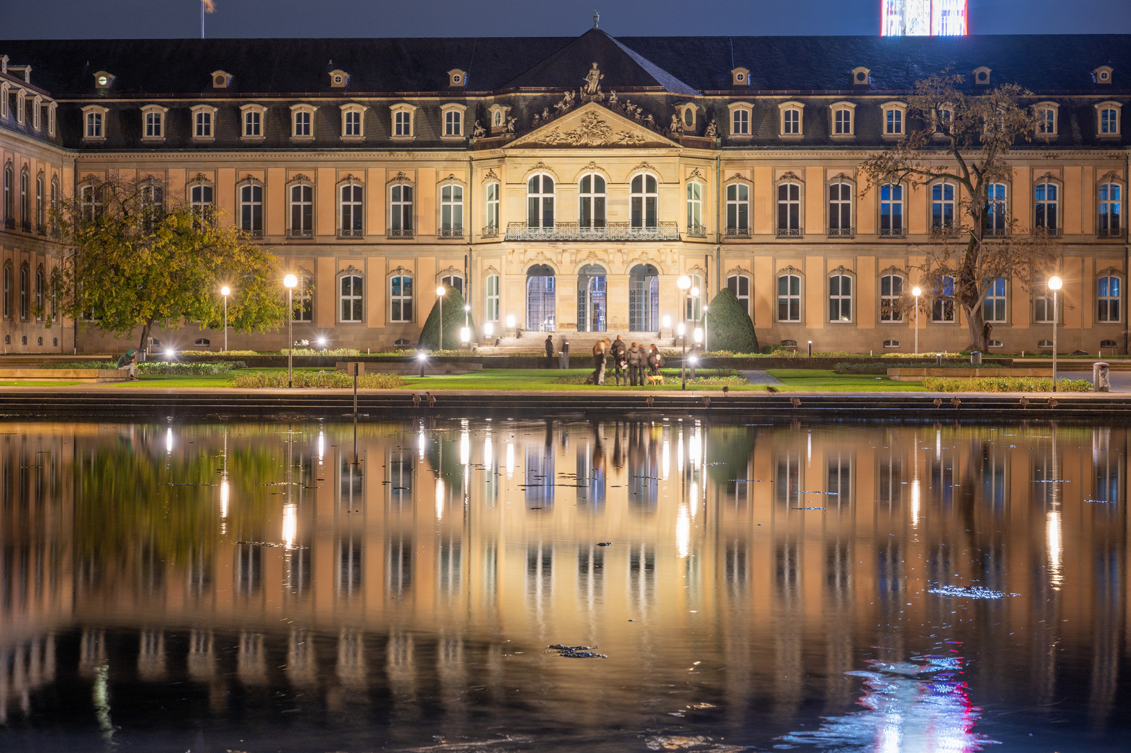 Das Neue Schloss in Stuttgart