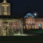 Das neue Schloß in Stuttgart jetzt gerade