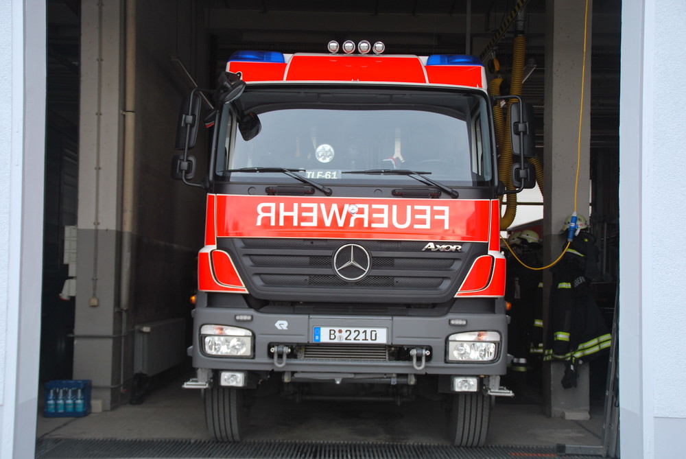 das neue TLF von der Berufsfeuerwehr Berlin Marzahn