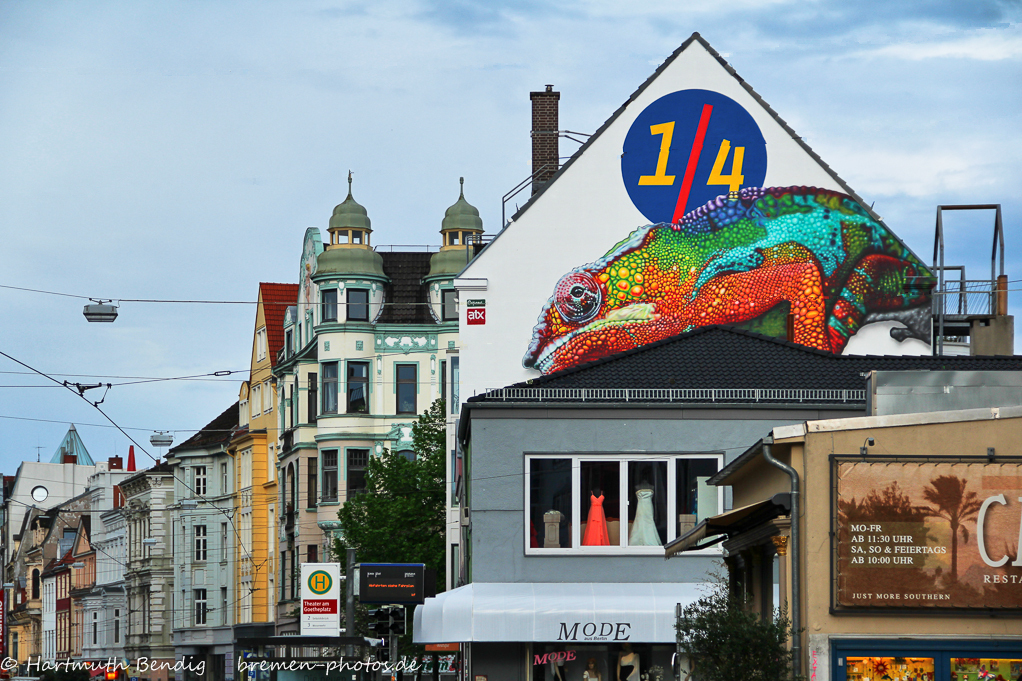 das neue Wahrzeichen des Viertels am Ostertorsteinweg