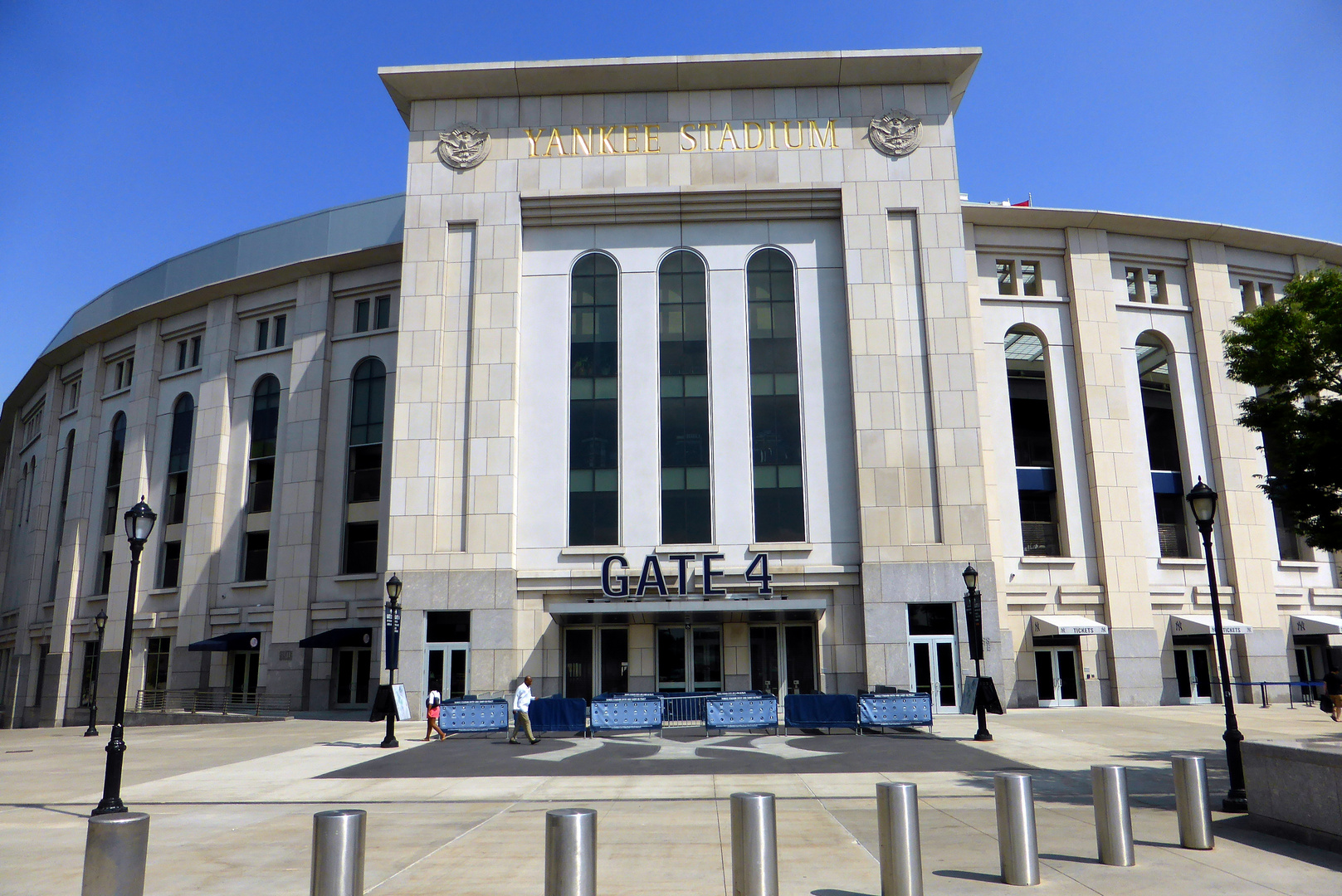 das neue Yankee Stadion in der Bronx