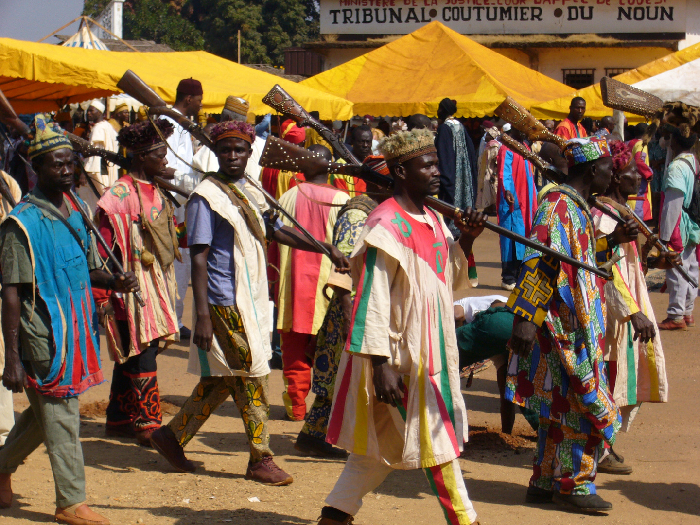 Das Nguon-Fest in Foumban, Kamerun ...