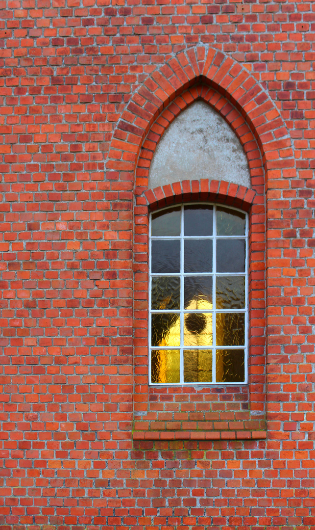 das nördliche Turmfenster ... 