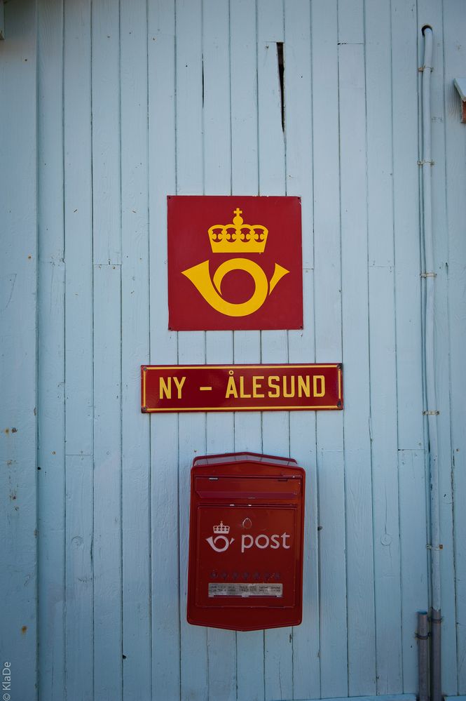 Das nördlichste Postamt der Welt ....