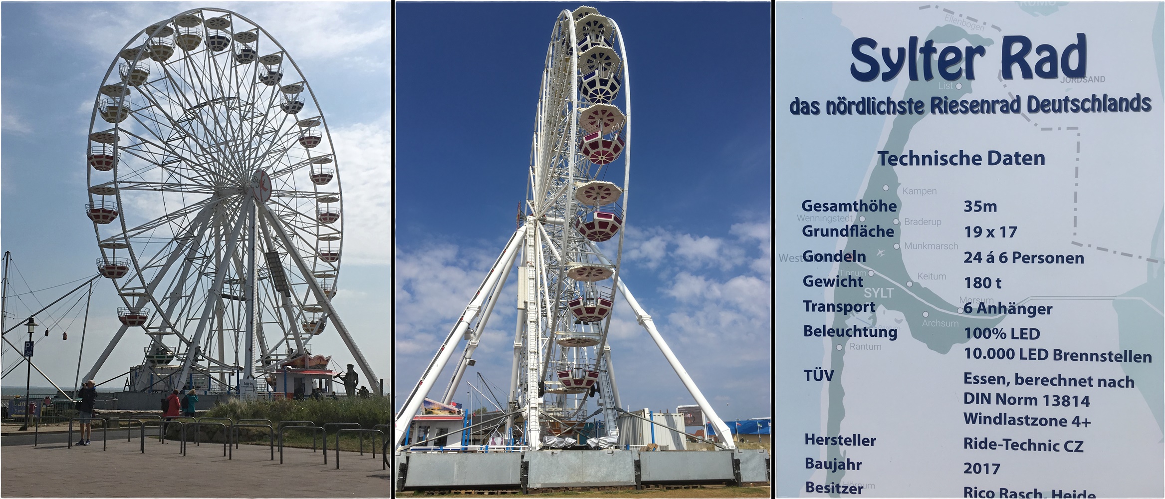 Das nördlichste Riesenrad Deutschlands