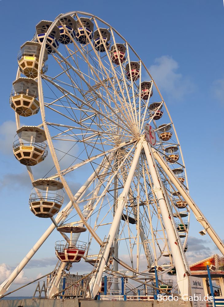 Das nördlichste Riesenrad Deutschlands