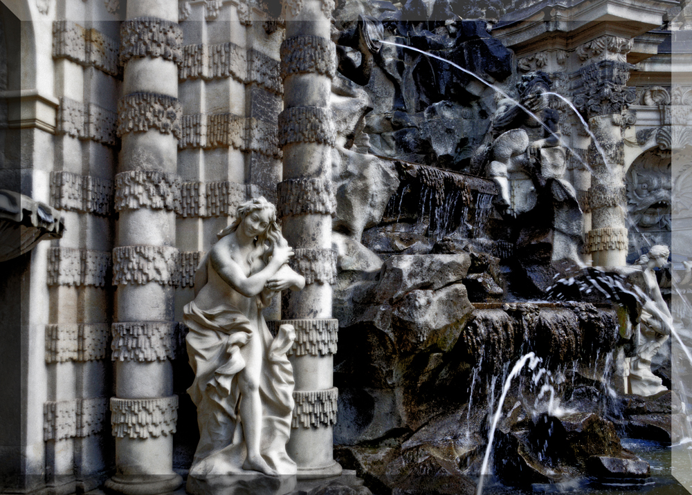 Das Nymphenbad im Zwinger Dresden