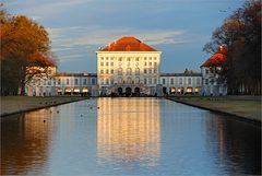 Das Nymphenburger Schloss am 26.12.11