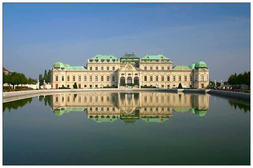 Das Obere Belvedere in Wien Foto & Bild | architektur, schlösser ...
