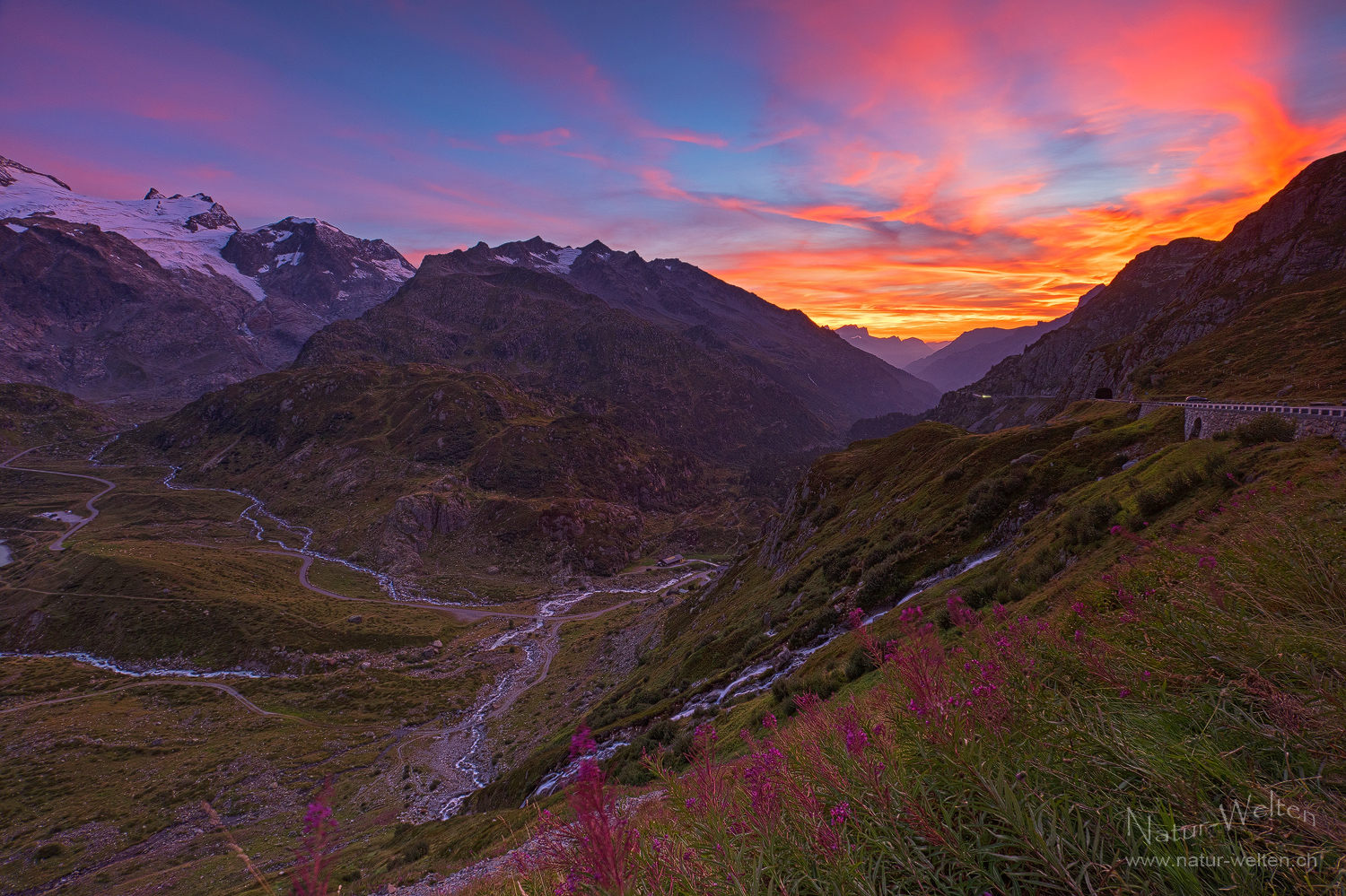 Das Oberland glüht