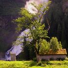 Das "Örtchen" vor dem Wasserfall