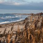 Das östliche Ende des Badestrandes