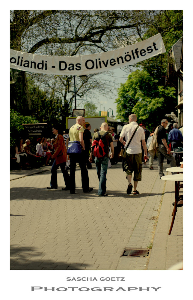 Das Olivenölfest