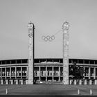 Das Olympiastadion...