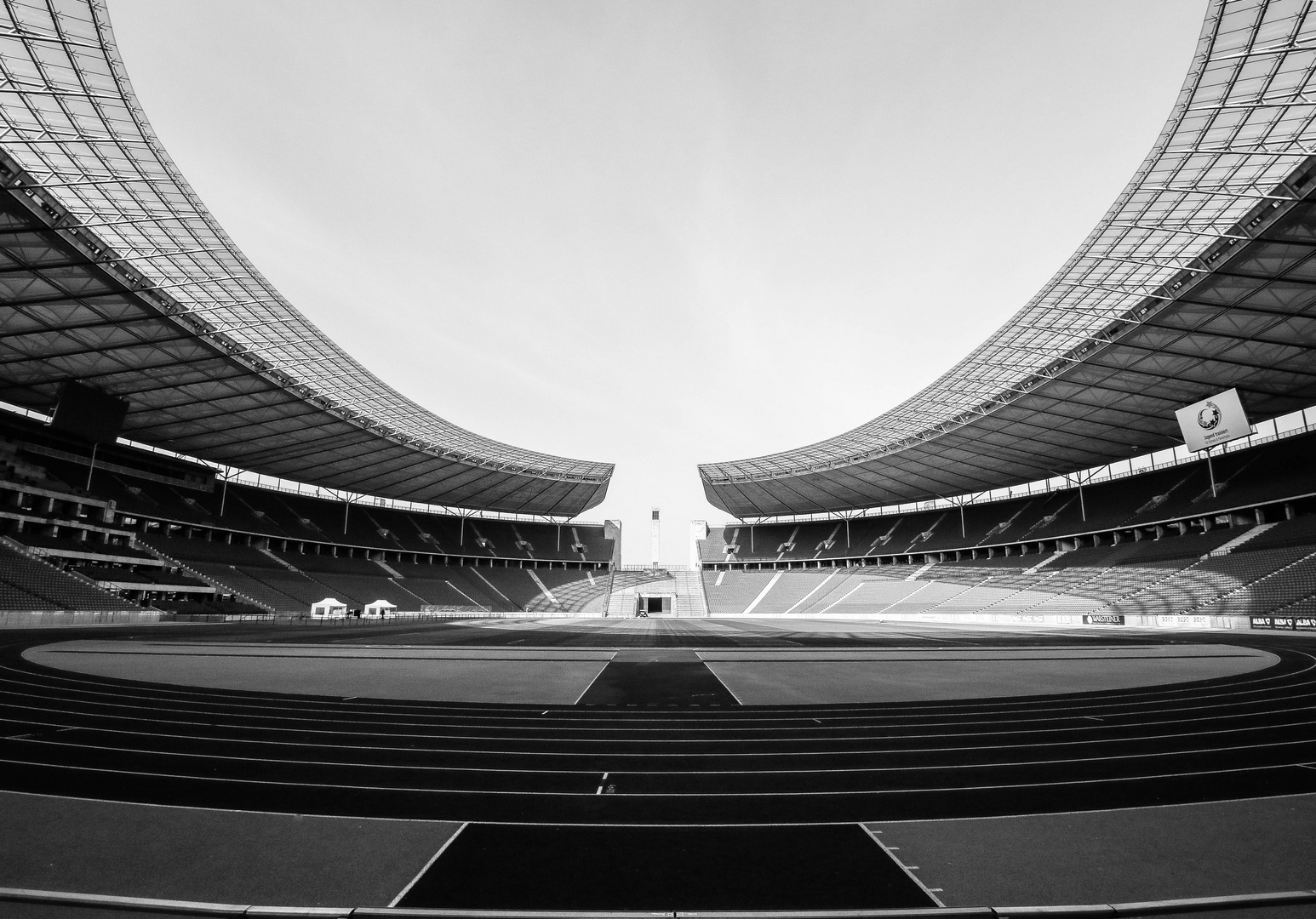 Das Olympiastadion.....