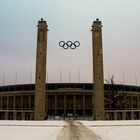 Das Olympiastadion (Osttor)