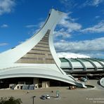 Das Olympiastadion von Montreal in Kanada