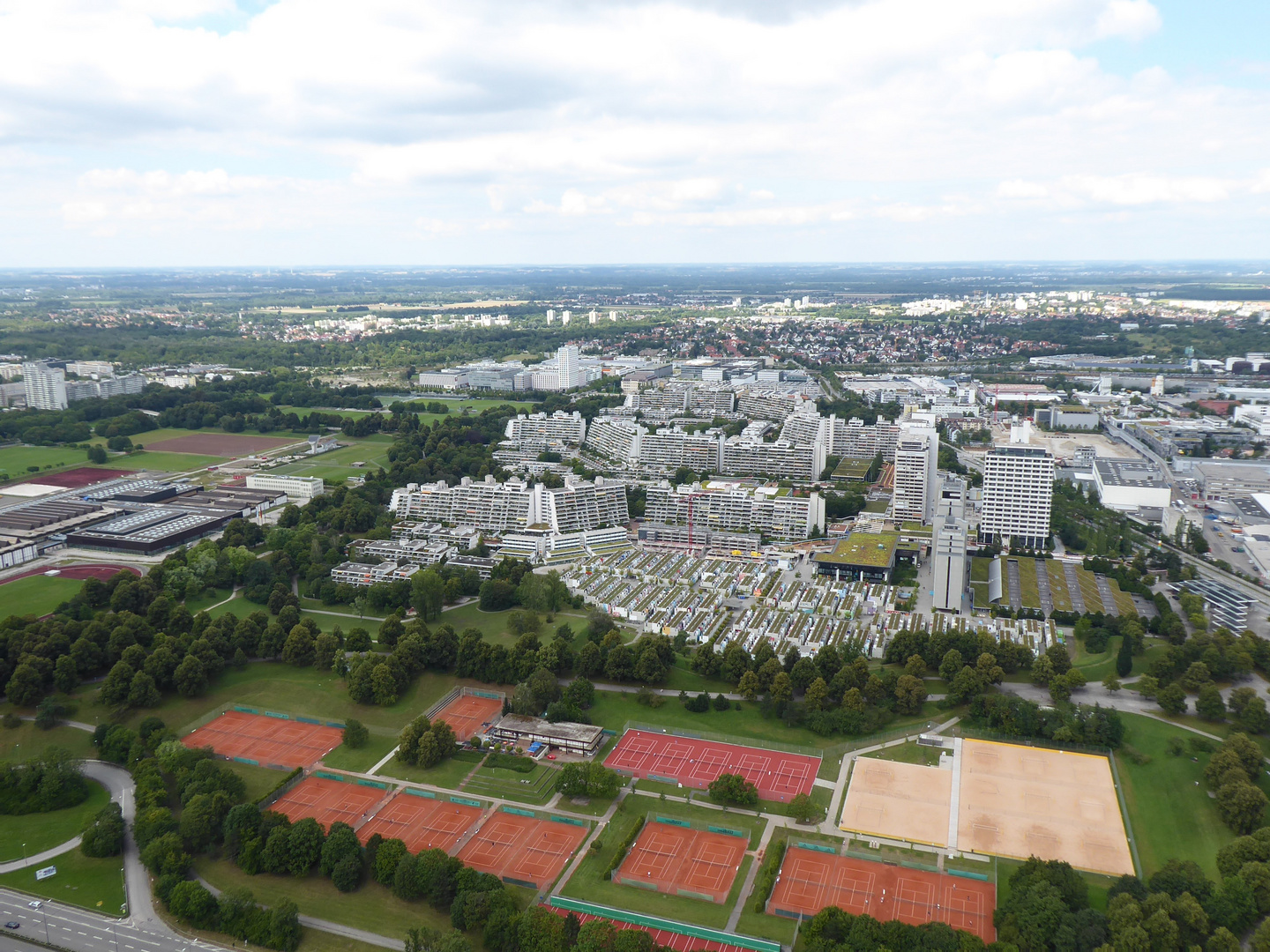 Das olympische Dorf....