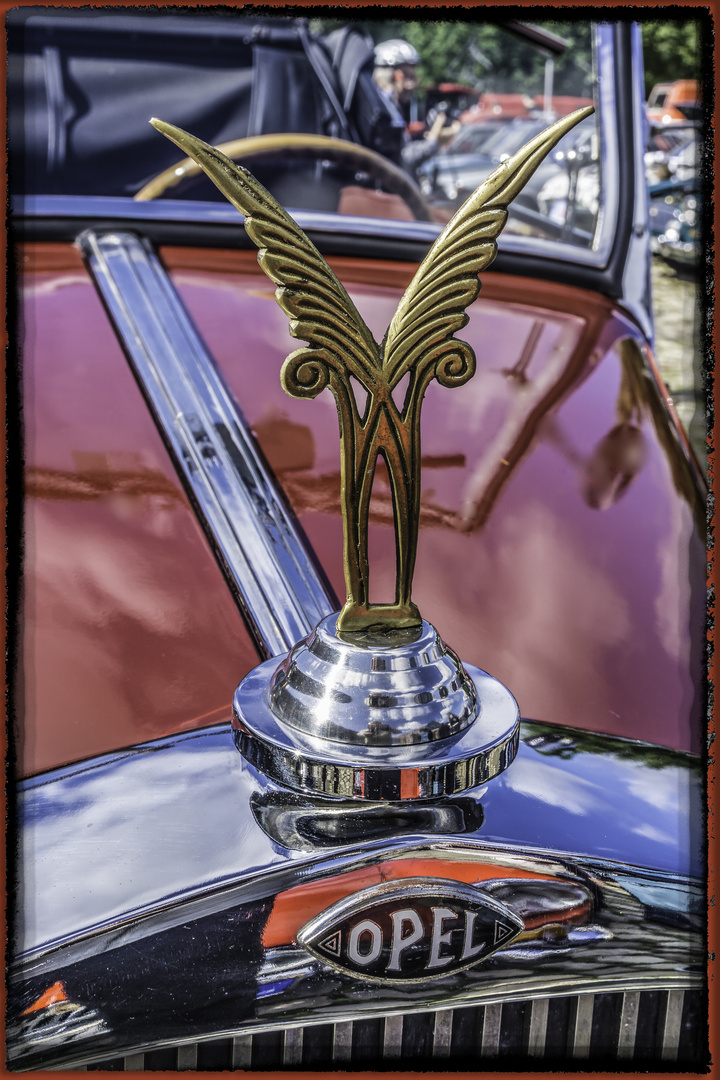 das Opel Emblem