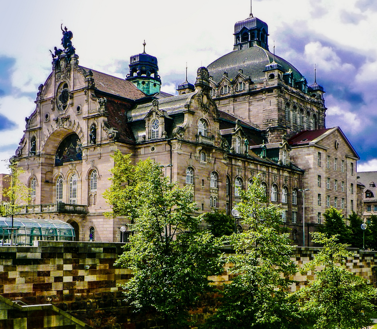 Das Opernhaus in Nürnberg