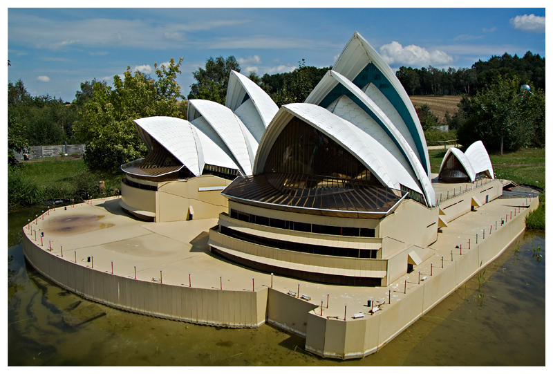 Das Opernhaus von Sydney ...