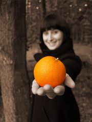 Das Orangenmädchen I