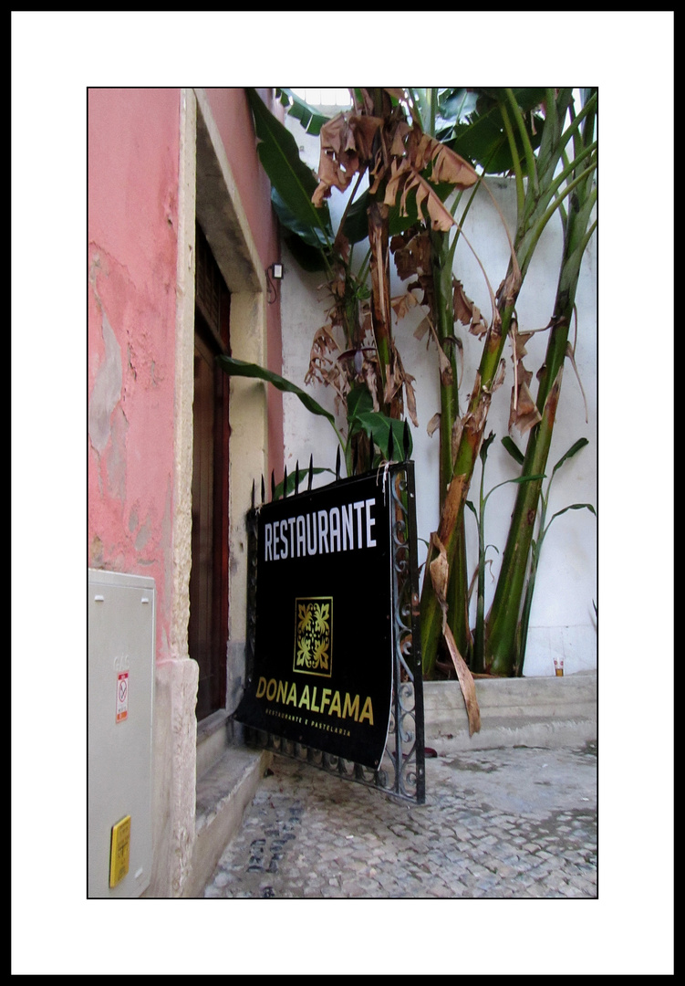 Das Originalfoto - Restaurante Alfama