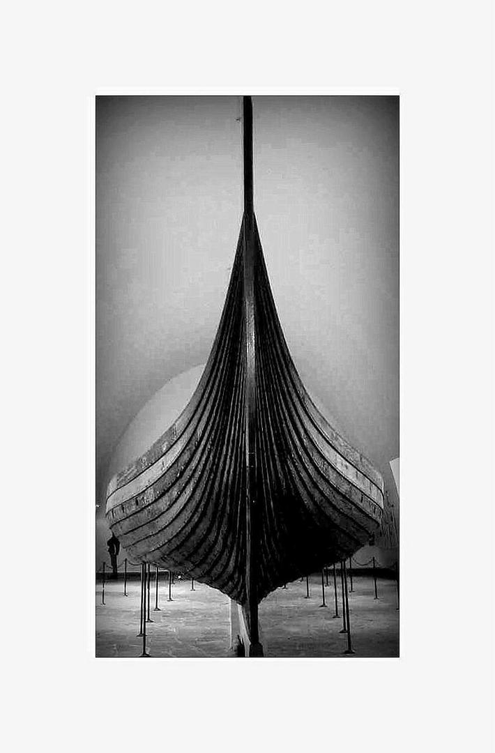 Das Oseberg - Schiff,