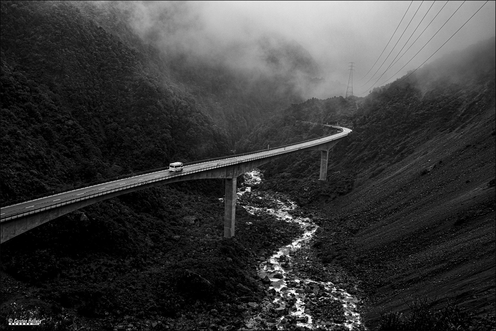 Das Otira Viadukt