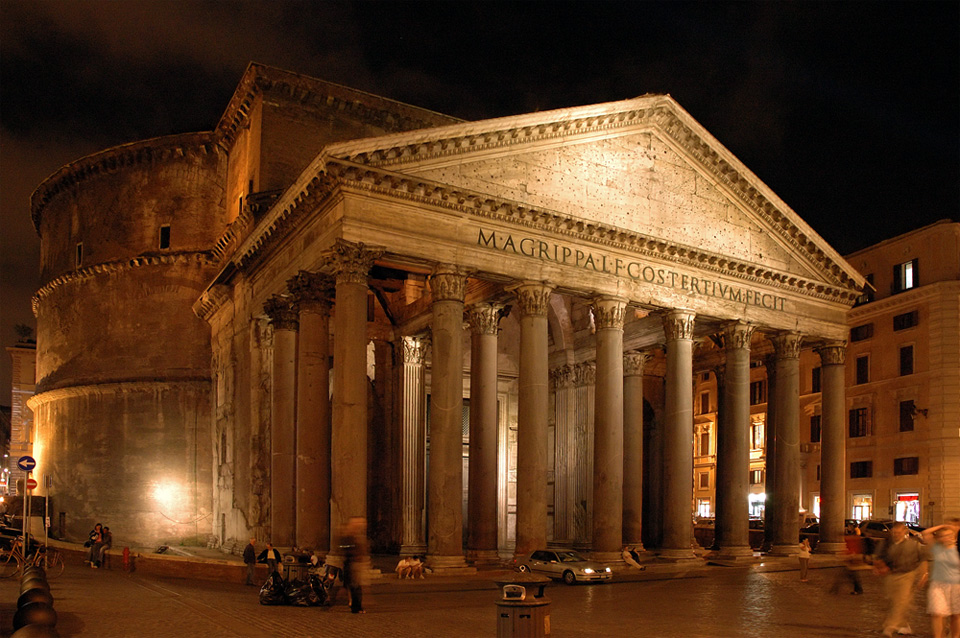 ...das Pantheon...