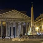 das Pantheon in der Nacht