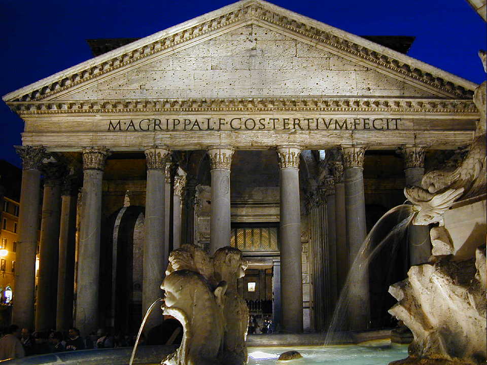 Das Pantheon in Rom