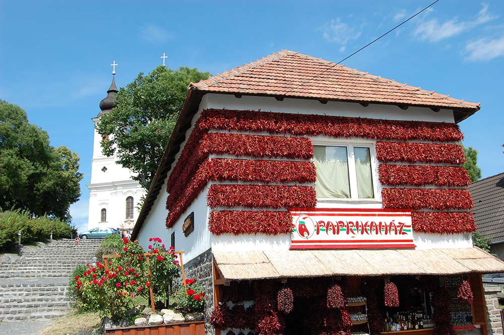 Das Paprikaház in Tihany