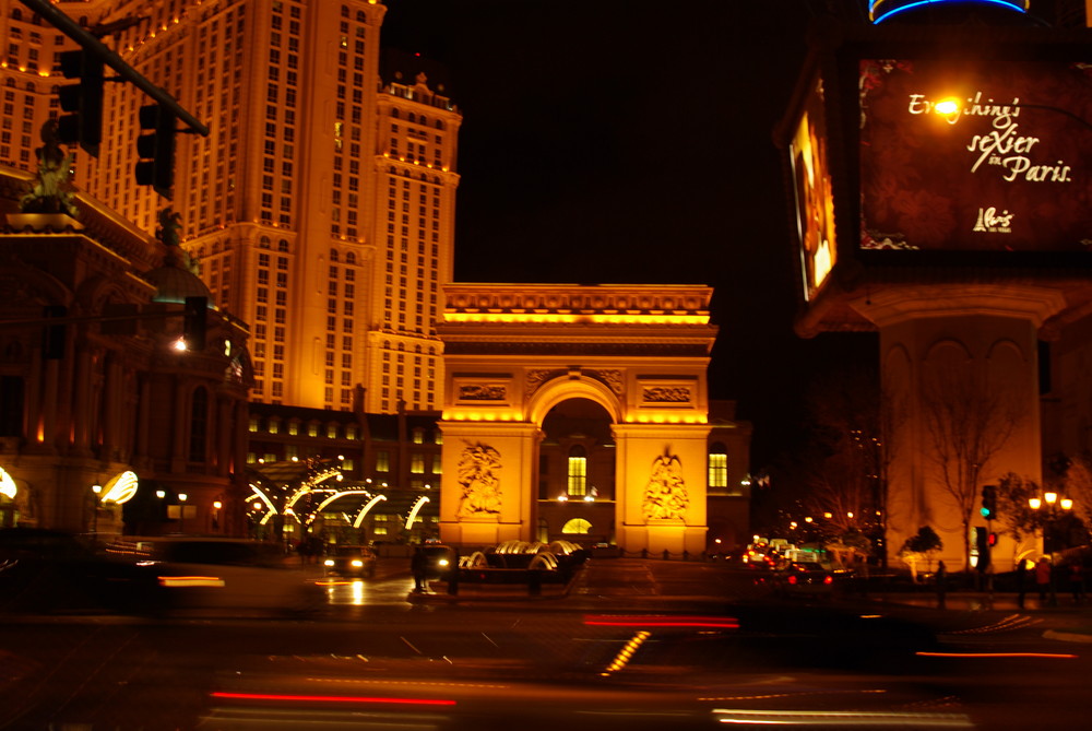 Das Paris Hotel am Las Vegas Strip