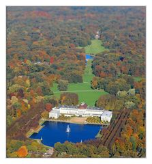 Das Parkhotel in Bremen (Luftbild, aerial)