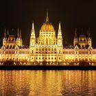 Das Parlament in Budapest...