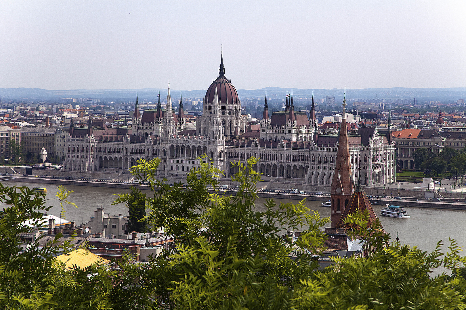Das Parlament in Budapest.