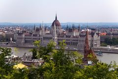 Das Parlament in Budapest.