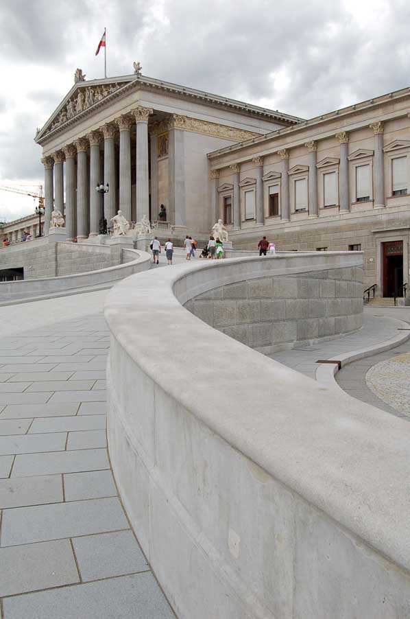 Das Parlament in Wien