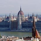 Das Parlamentsgebäude in Budapest