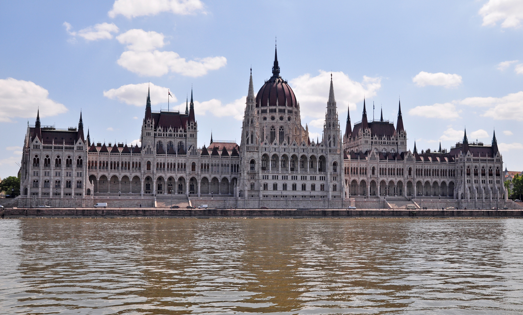 Das Parlamentsgebäude in Budapest